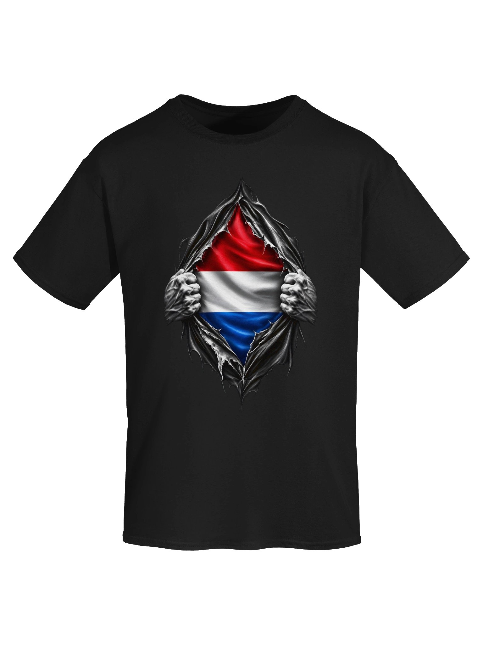 Nederlandse Vlag Gescheurd T-Shirt – Stoer Nederland product image (4)