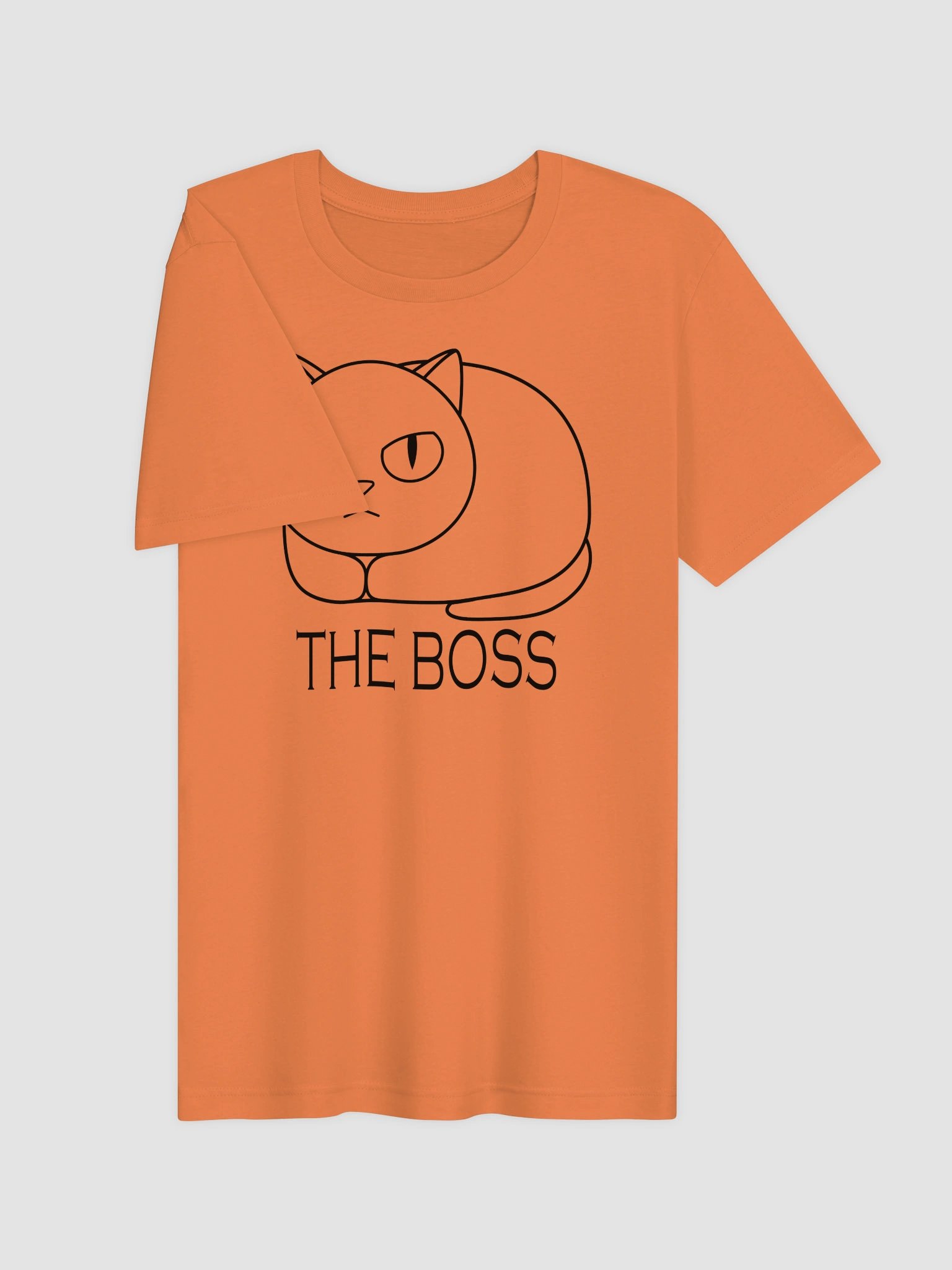 The Boss (Black Print) - Unisex Adult Super Soft Lightweight T-shirt product image (2)