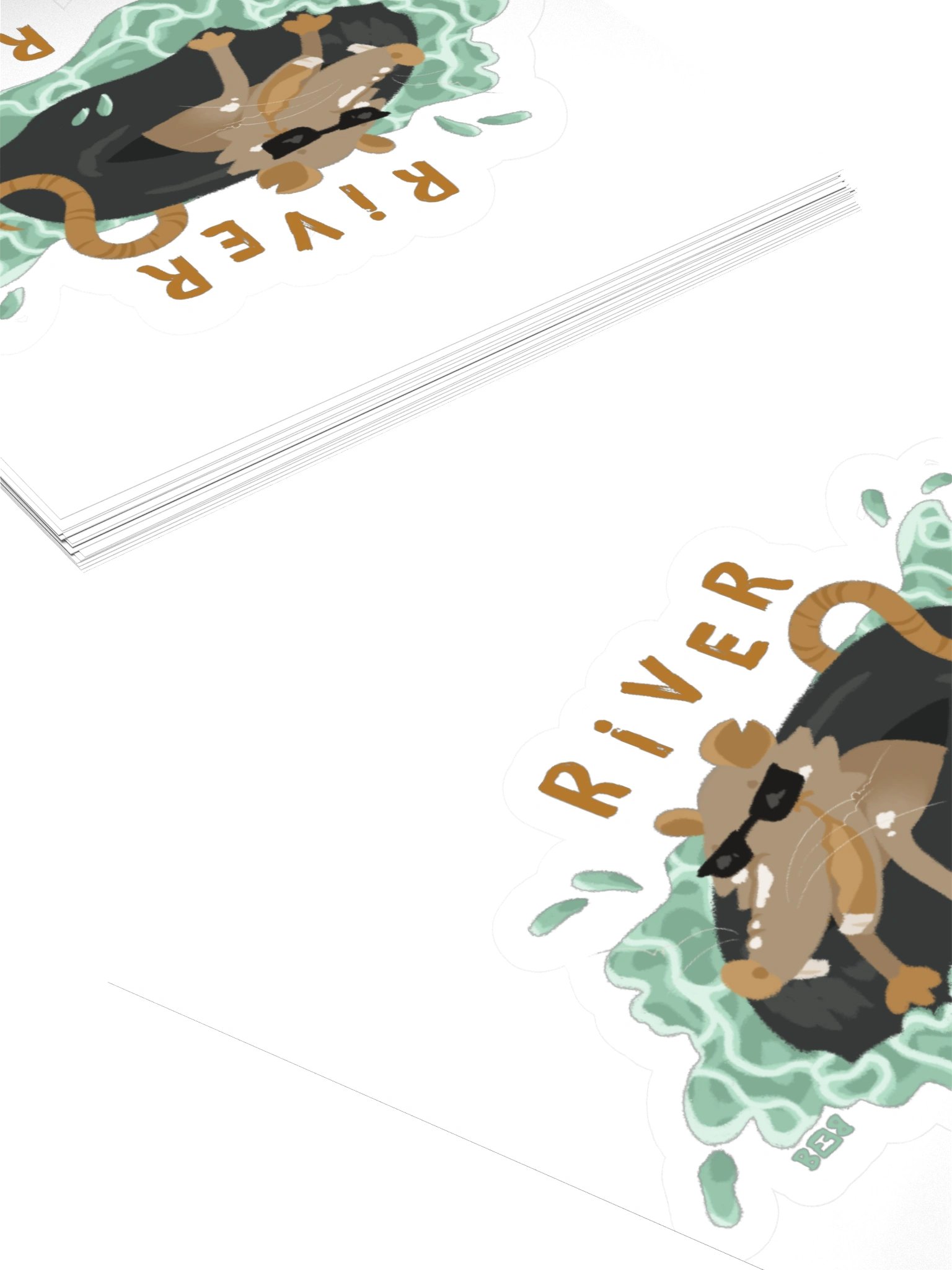 River Rat Sticker product image (10)