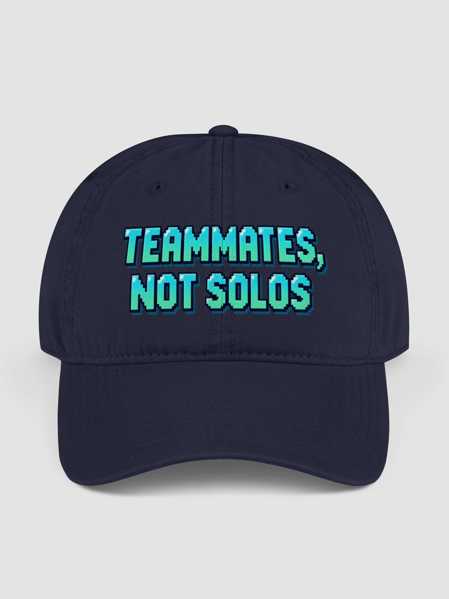 Teammates, Not Solos Baseball Cap product image (1)