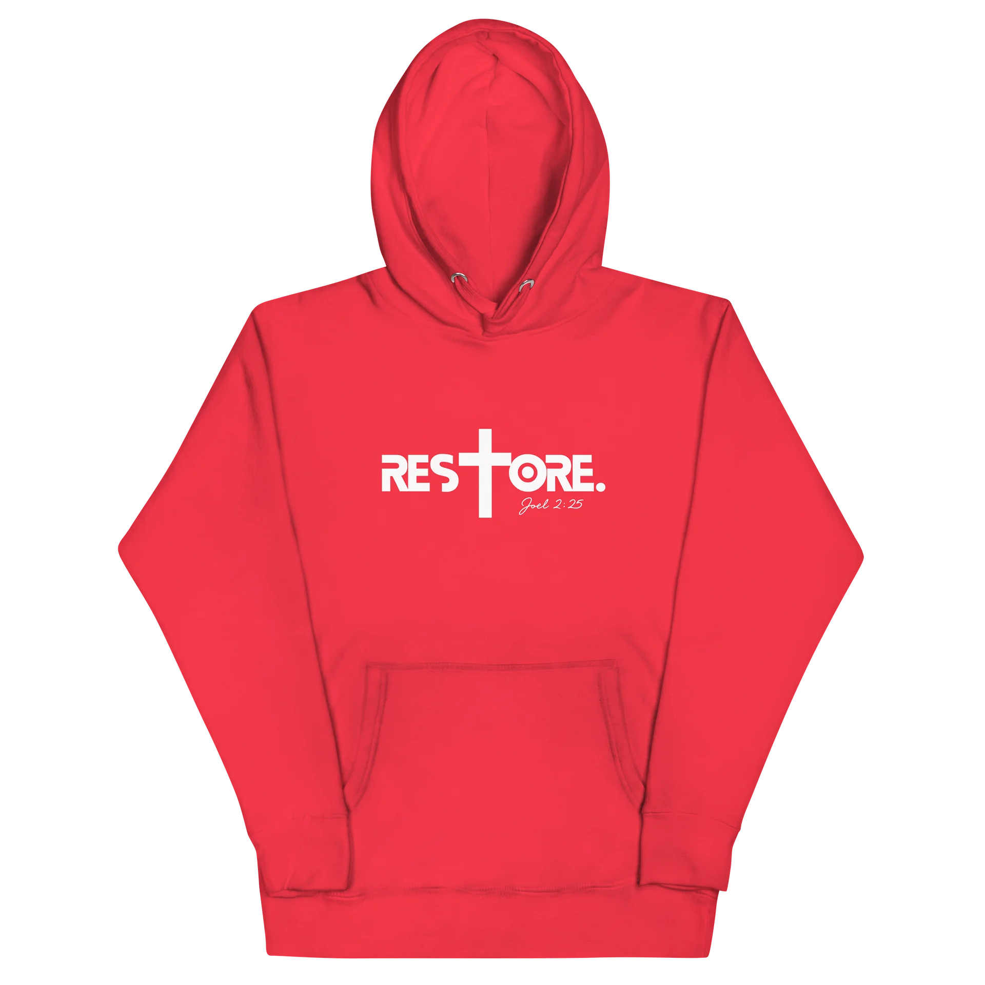 RESTORE™ | Minimalist Jesus Cross Hoodie | Inspirational Streetwear product image (2)