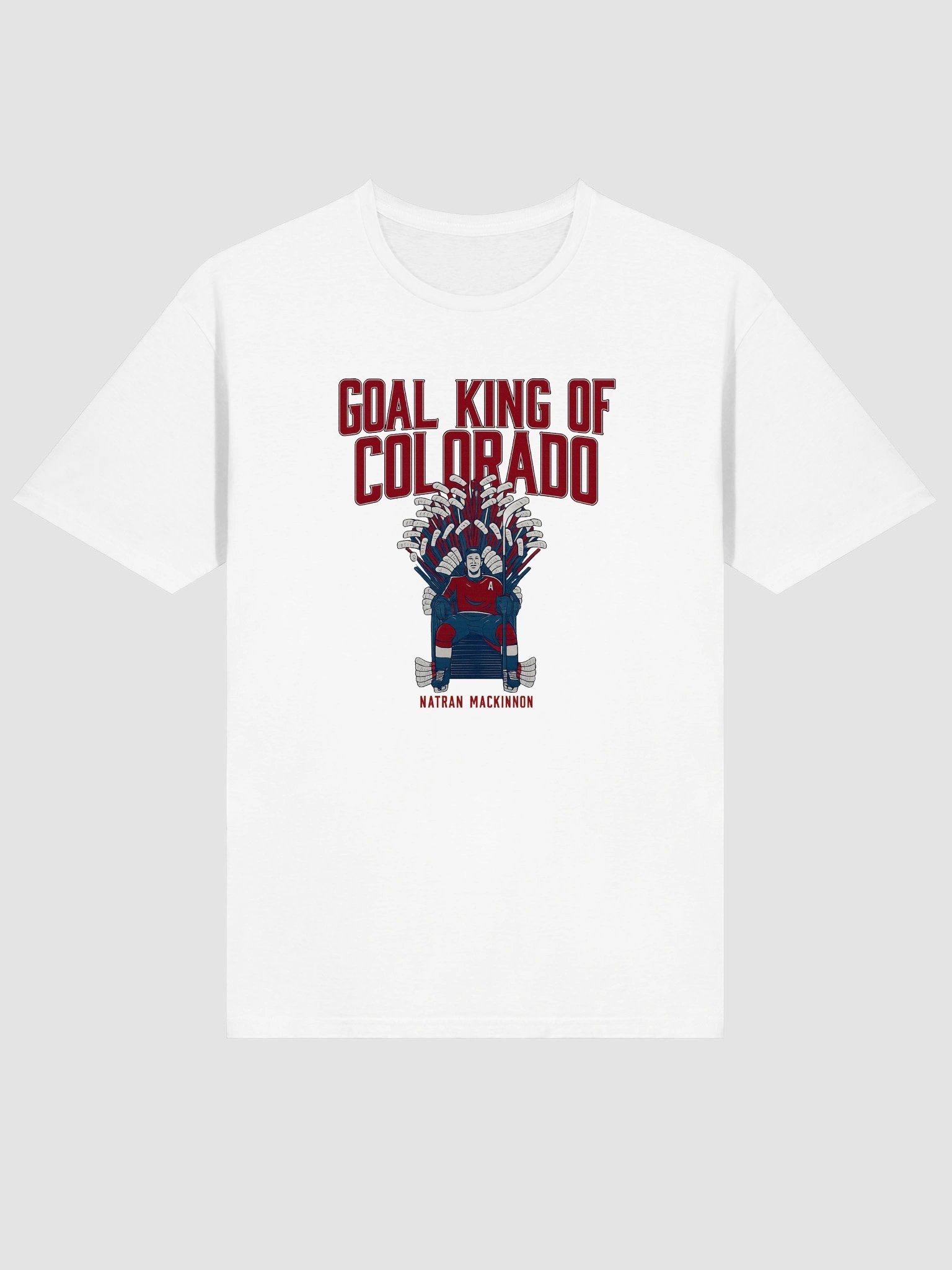 Nathan MacKinnon Goal King of Colorado Shirt product image (2)