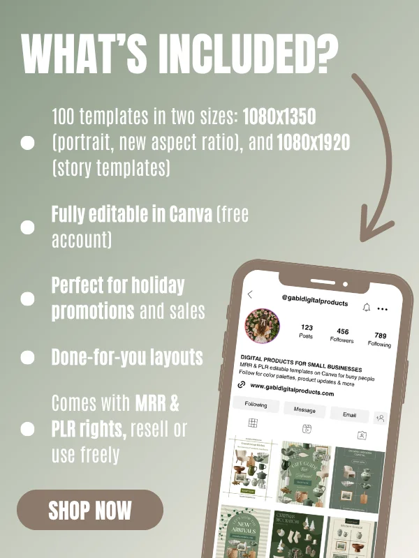 Interior Design Instagram Post Templates (Canva) product image (7)