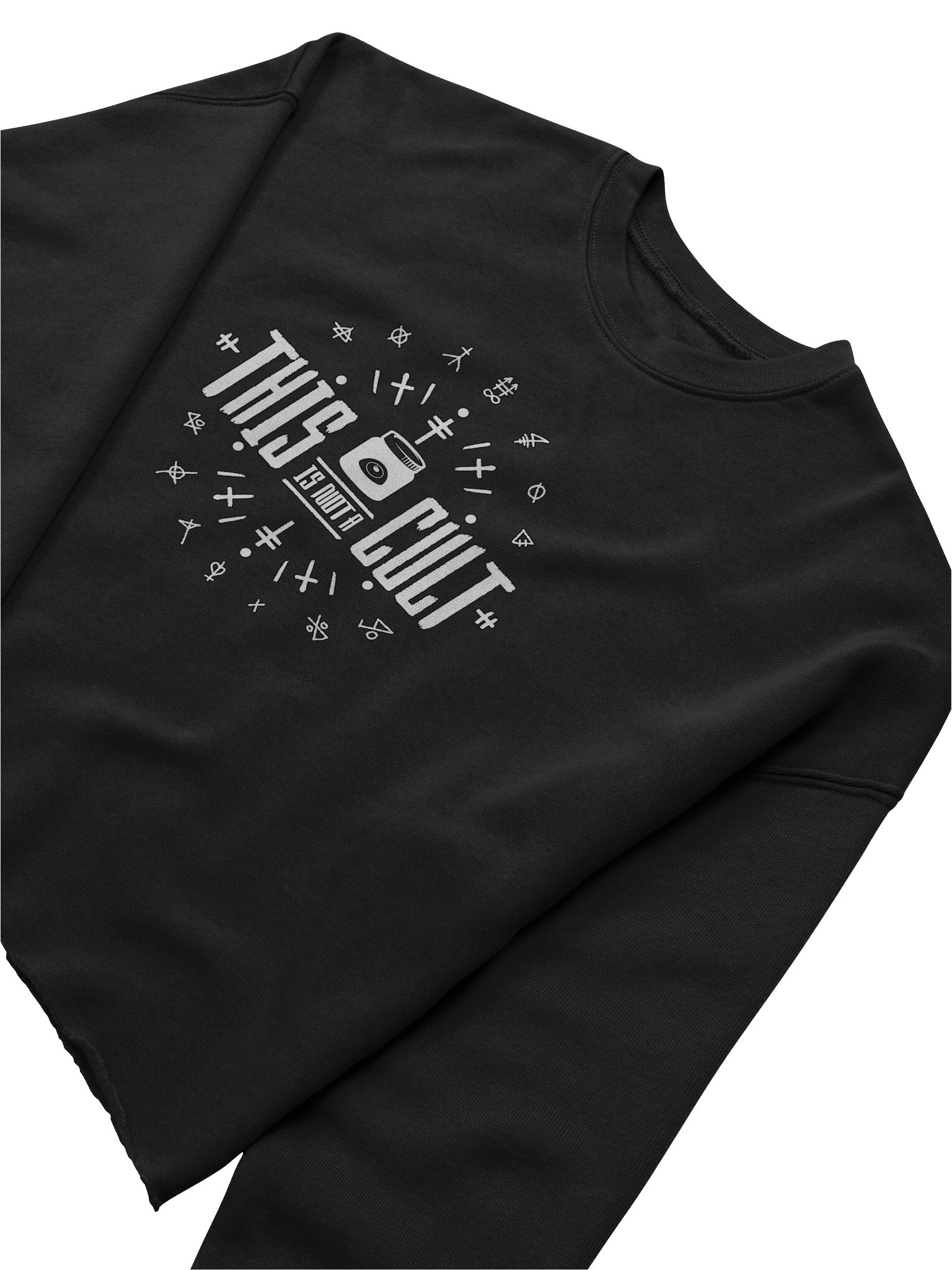 This Is Not a Cult - Bella+Canvas Women's Fleece Crop Sweatshirt product image (8)