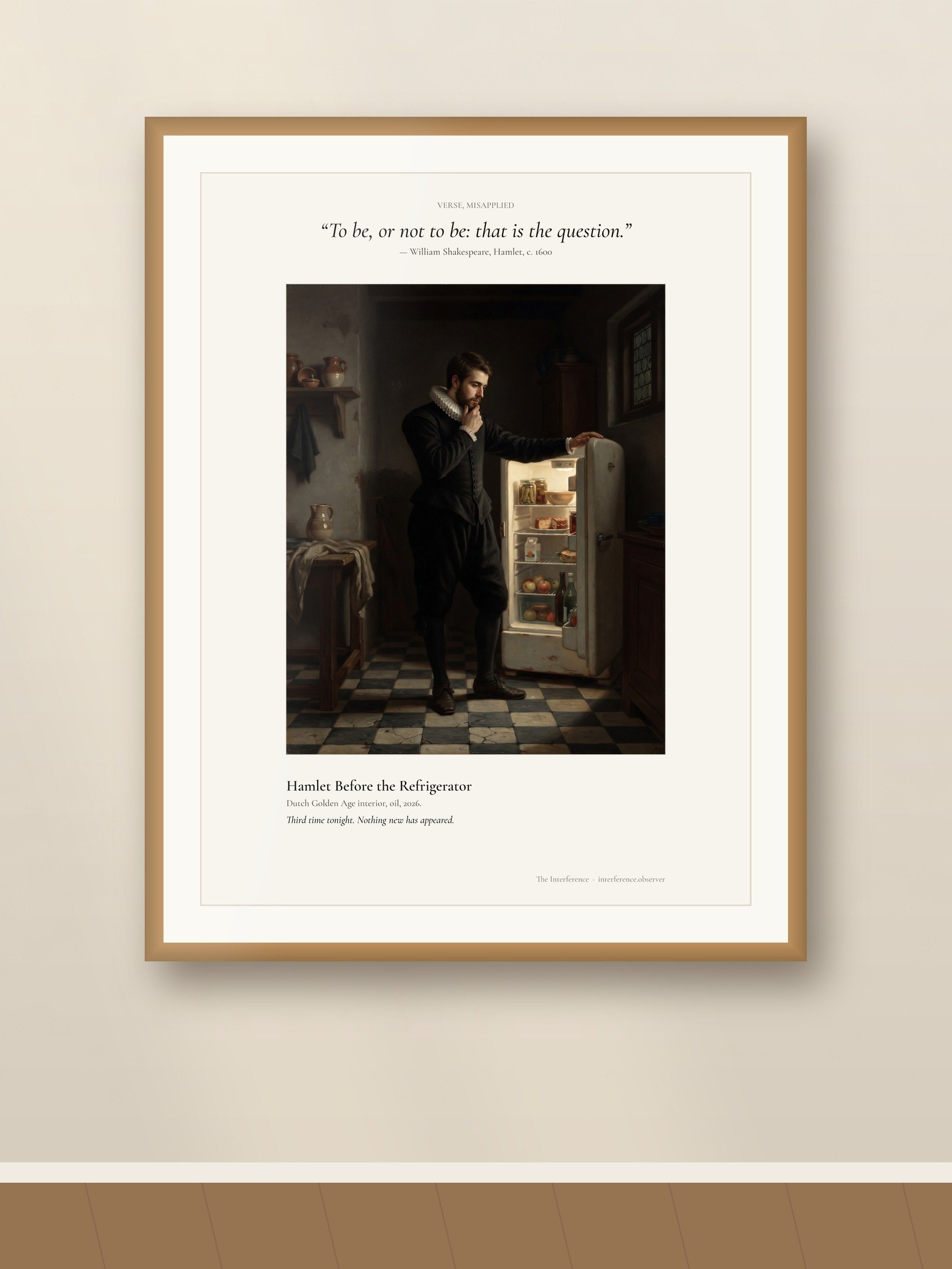 Hamlet Before the Refrigerator product image (1)
