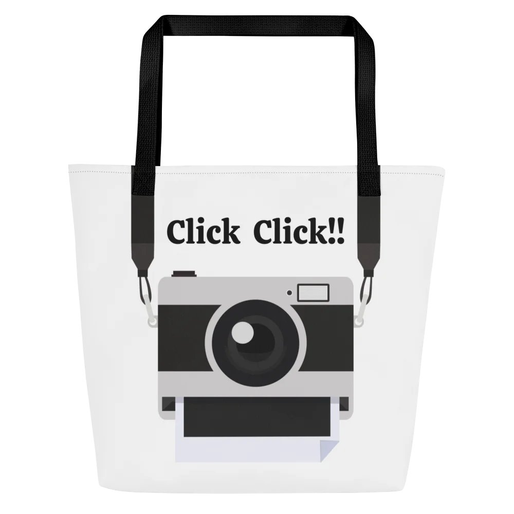Camera Print Tote Bag product image (2)
