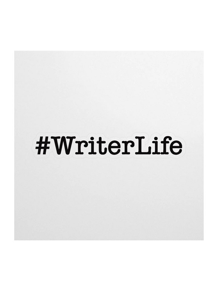 #WriterLife Sticker product image (1)