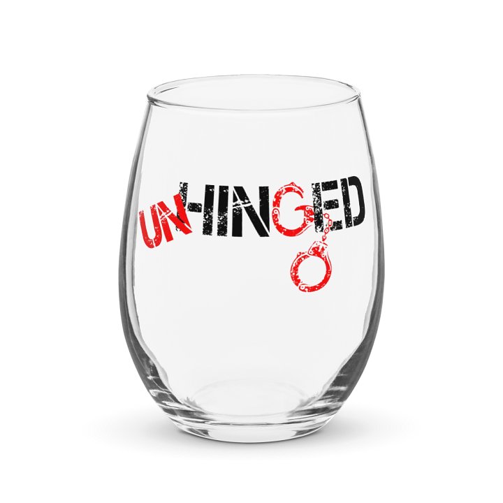 Unhinged Stemless Wine Glass product image (1)