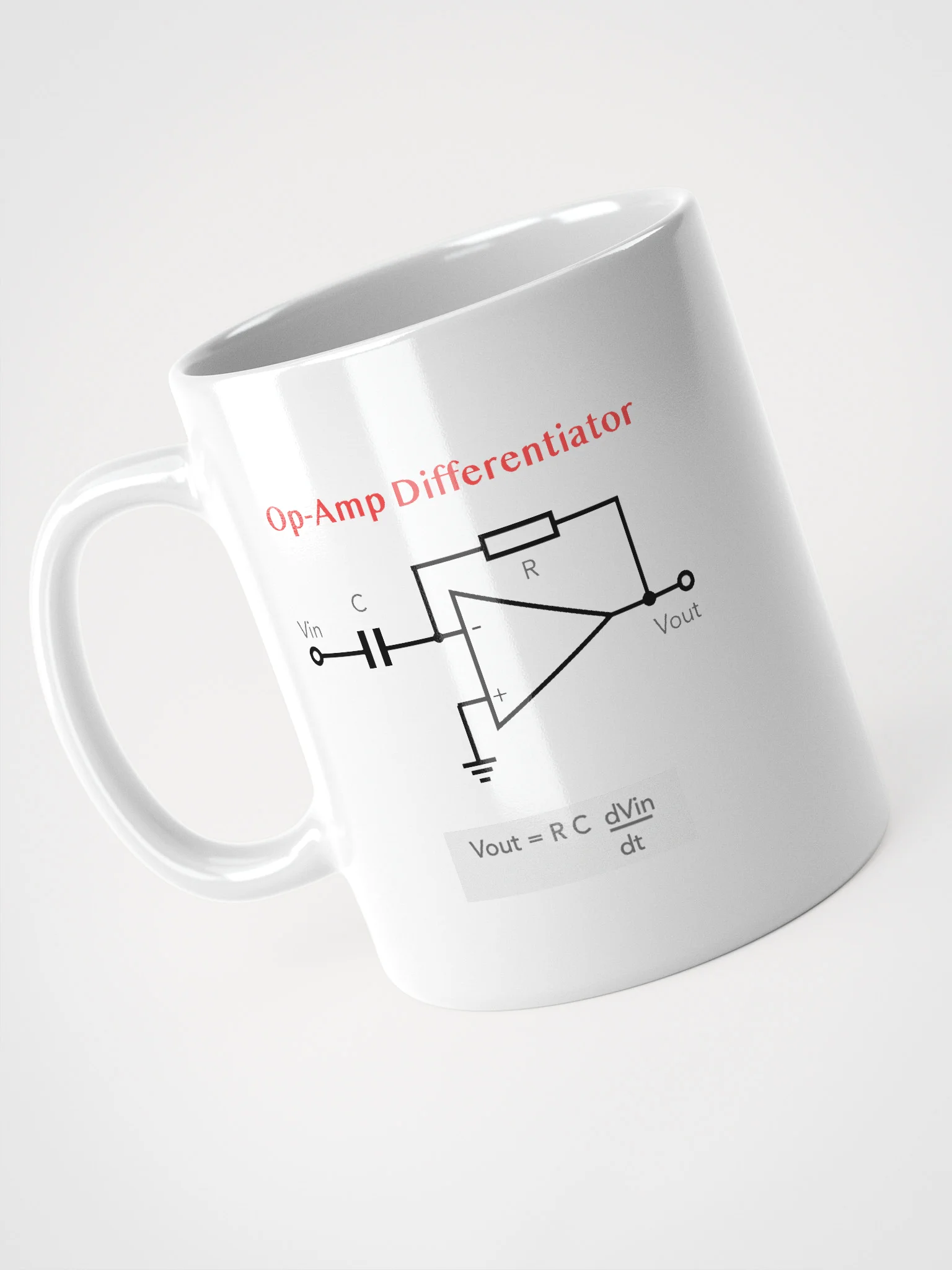 Operational Amplifier (Integrator & Differentiator) Mug product image (9)