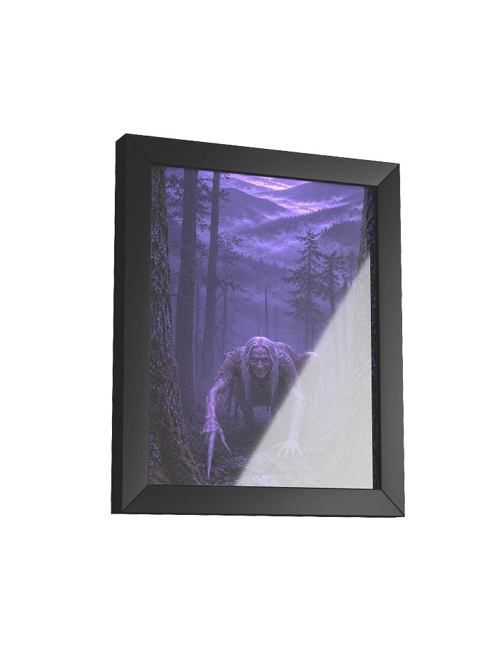 SPEARFINGER FRAMED PRINT product image (2)