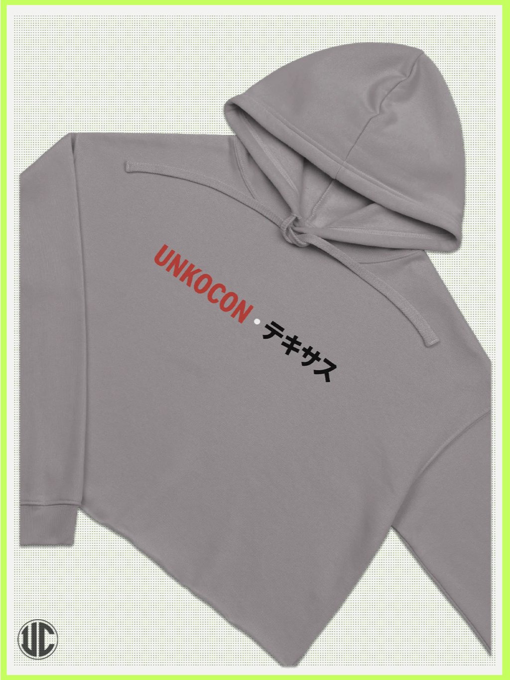 UnkoCon – Corpus Christi TX Skater Crop Hoodie product image (3)