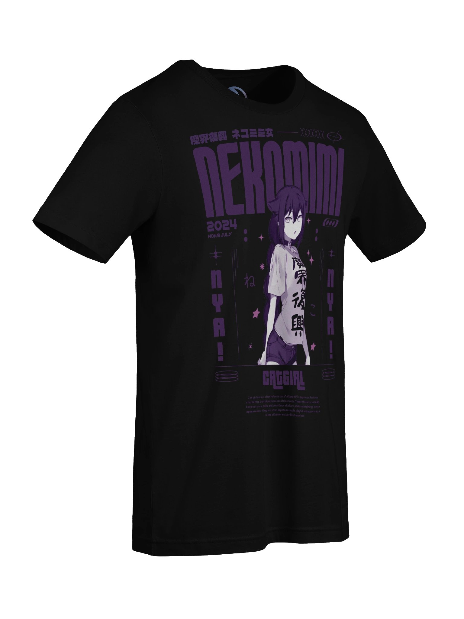 Purple Neko Tee product image (17)