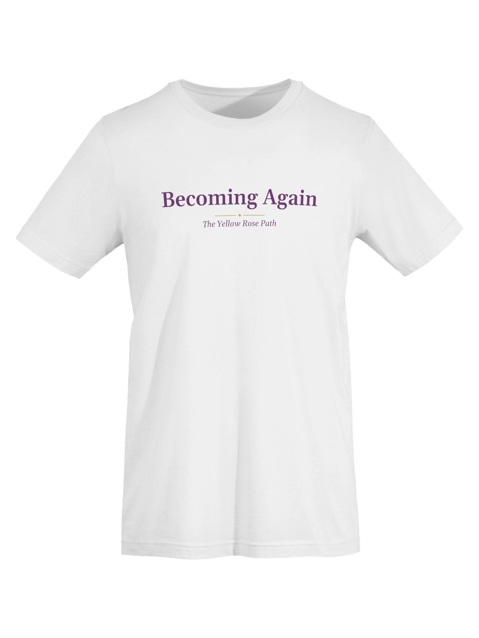 Becoming Again: Tee shirt product image (5)