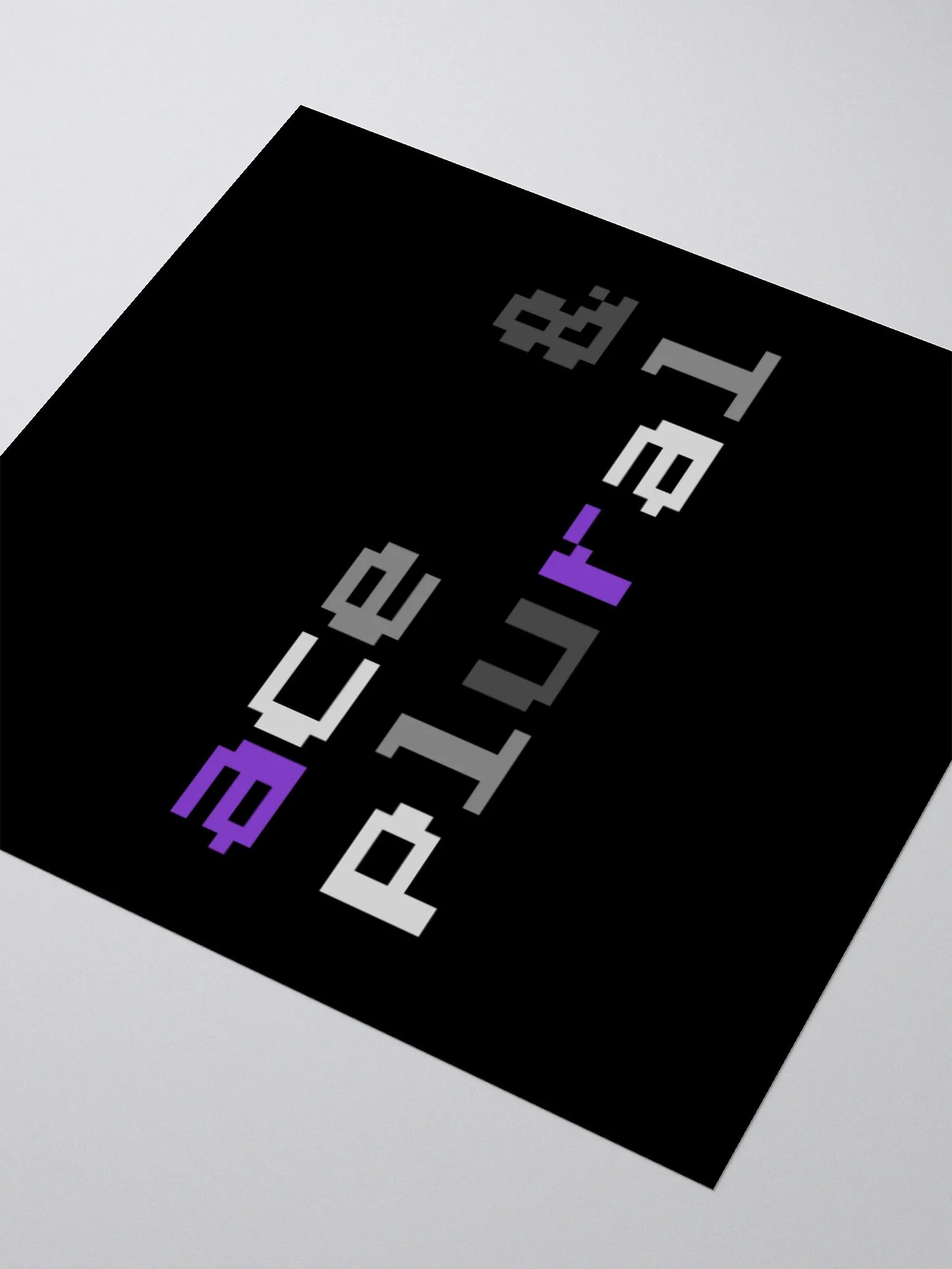 Ace & Plural Sticker (Retro Pixel Style) product image (7)