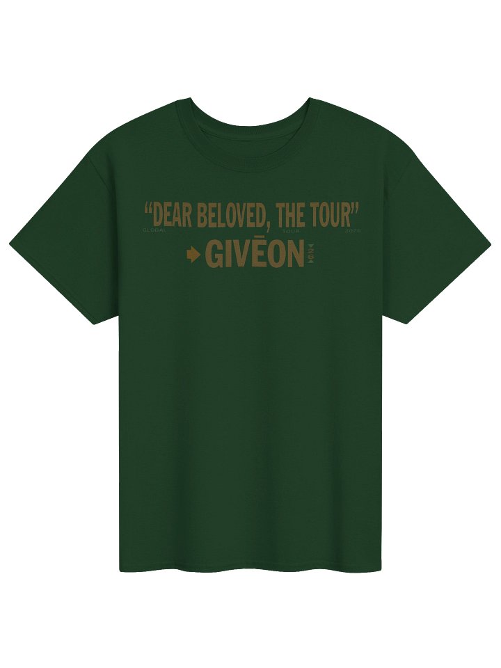 GIVĒON Dear Beloved Global Tour 2026 Merch Tshirt product image (1)