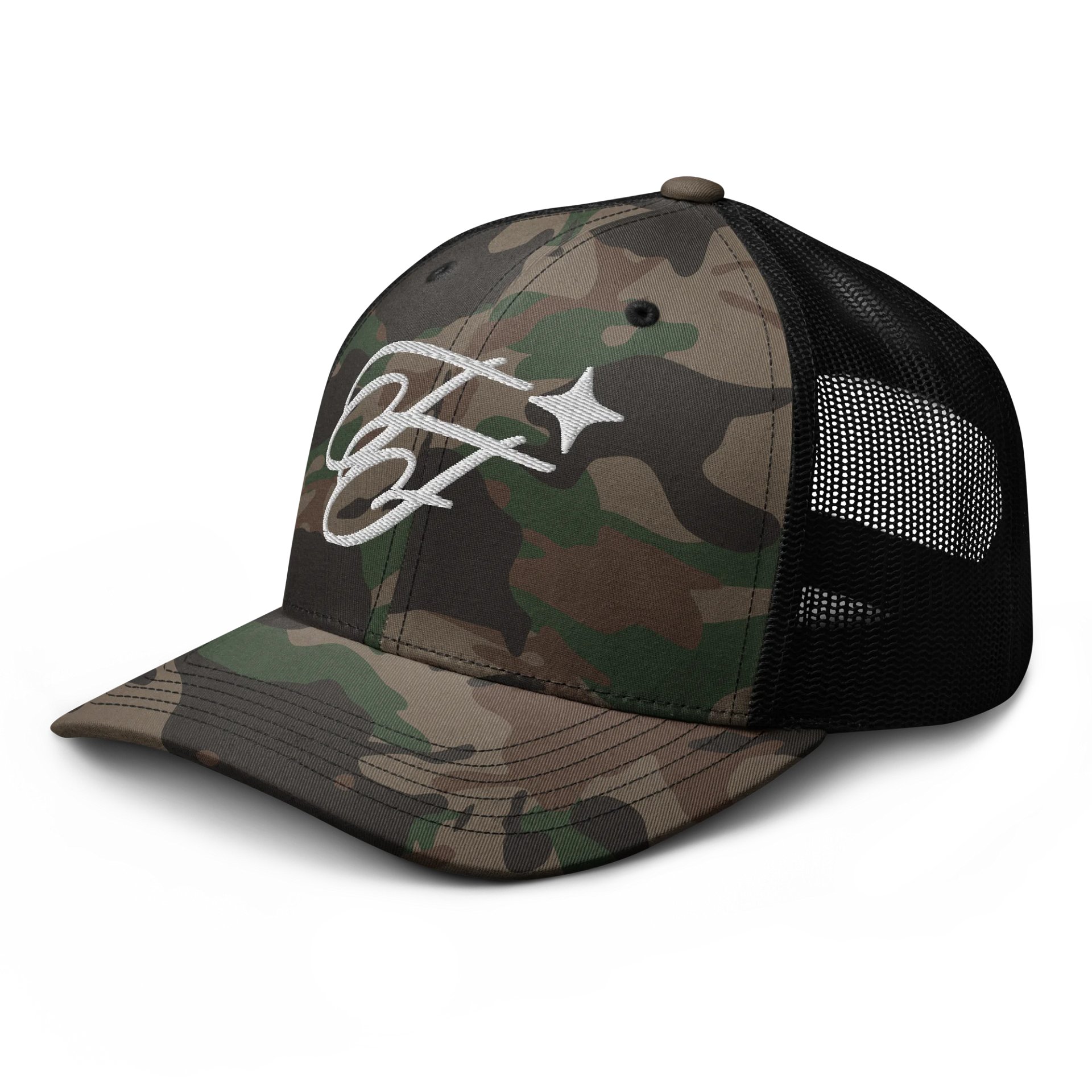 F&F Camouflage Trucker Hat (WHT) product image (4)