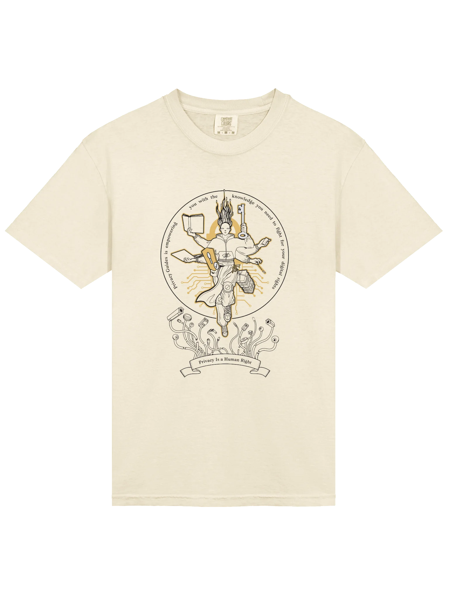 Defender of Privacy - Heavyweight T-Shirt (Comfort Colors) product image (13)