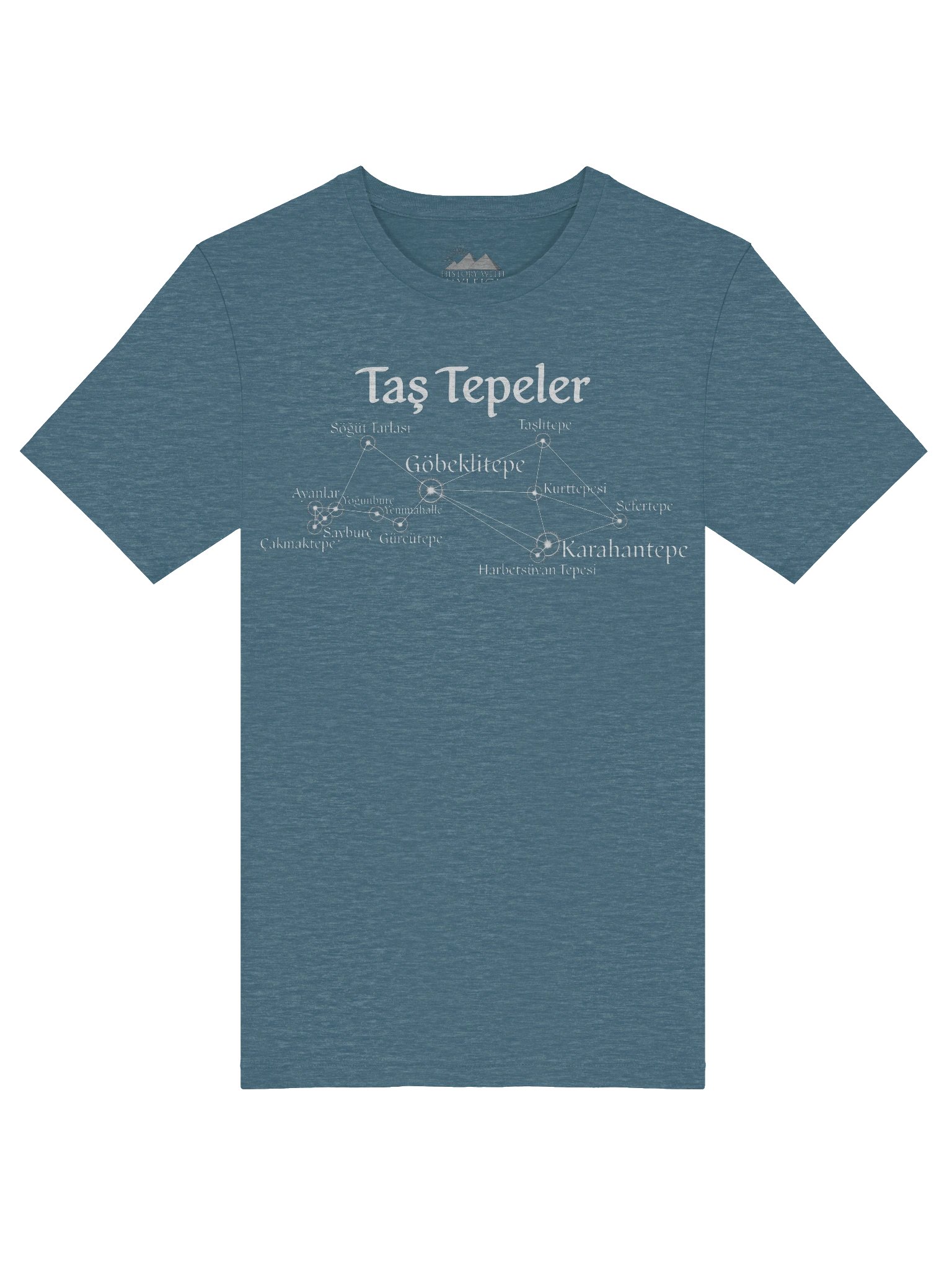History with Kayleigh Tas Tepeler Map classic tee product image (6)