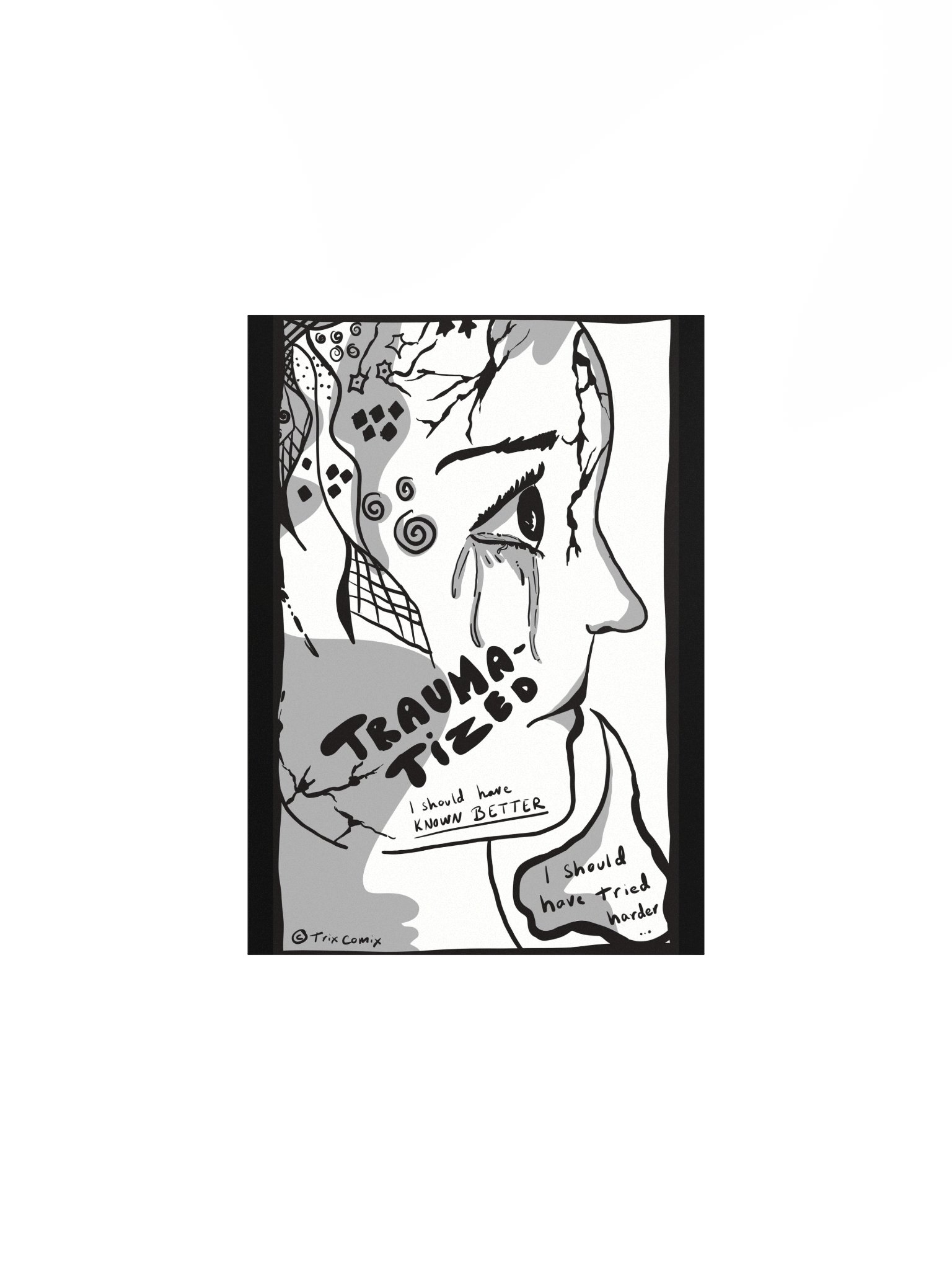Traumatized - art poster product image (1)