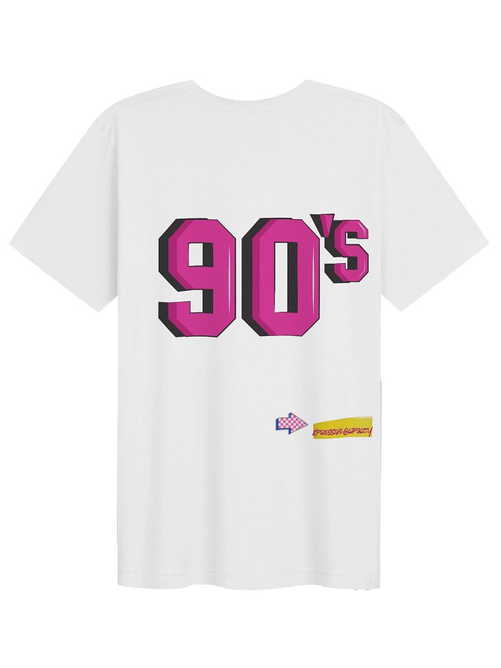 90'S NEWSCHOOL GRAPHIC TEE ~~90's NUMBA ON BACK! (CLICK PIC TO SEE BACK DESIGN) product image (2)