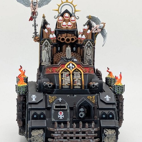 Adepta Sororitas Exorcist rollin out for battle. The biggest item I've completed on stream, but it did not disappoint! This w...