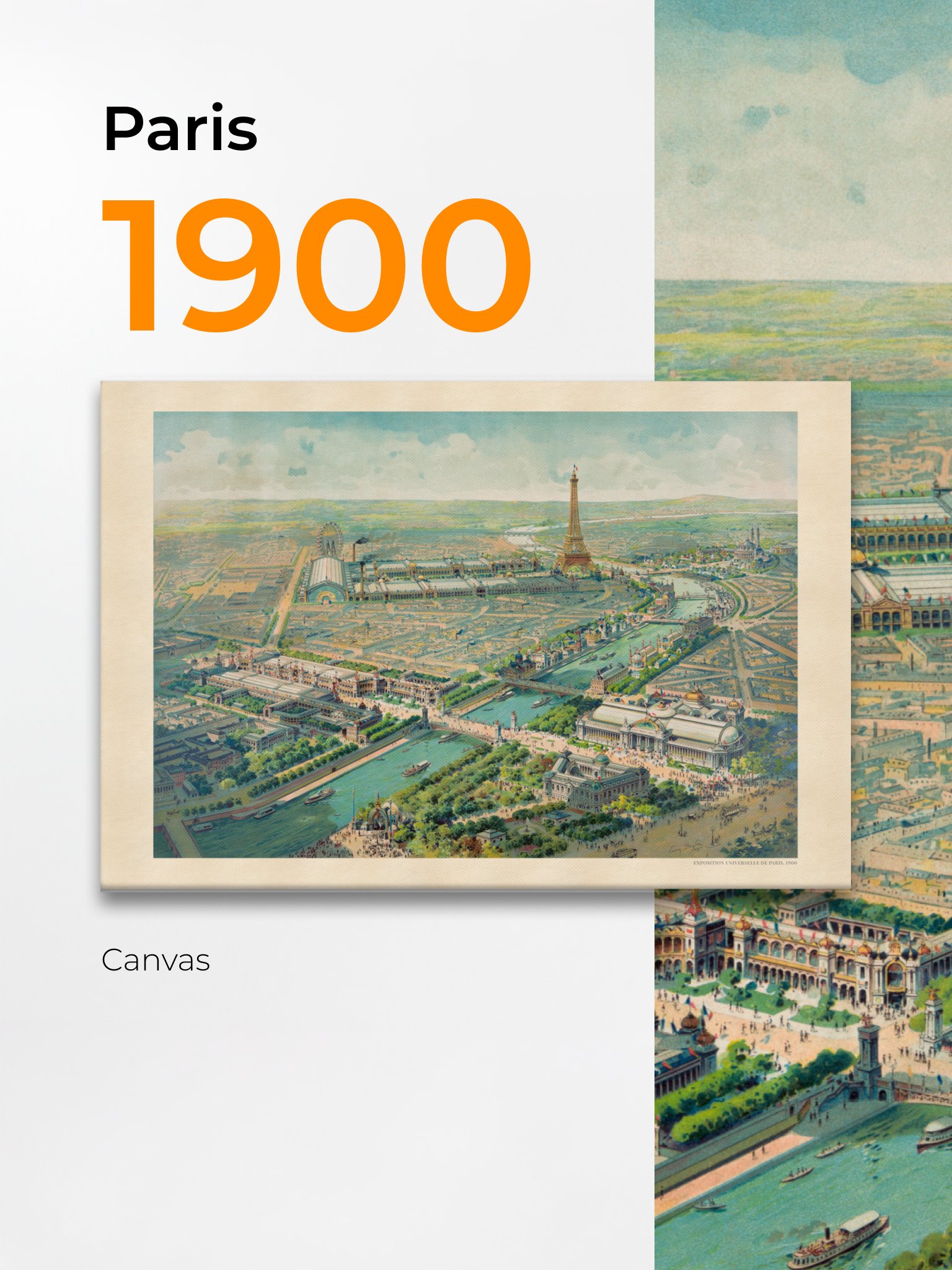 Paris 1900 (Canvas Print) product image (1)