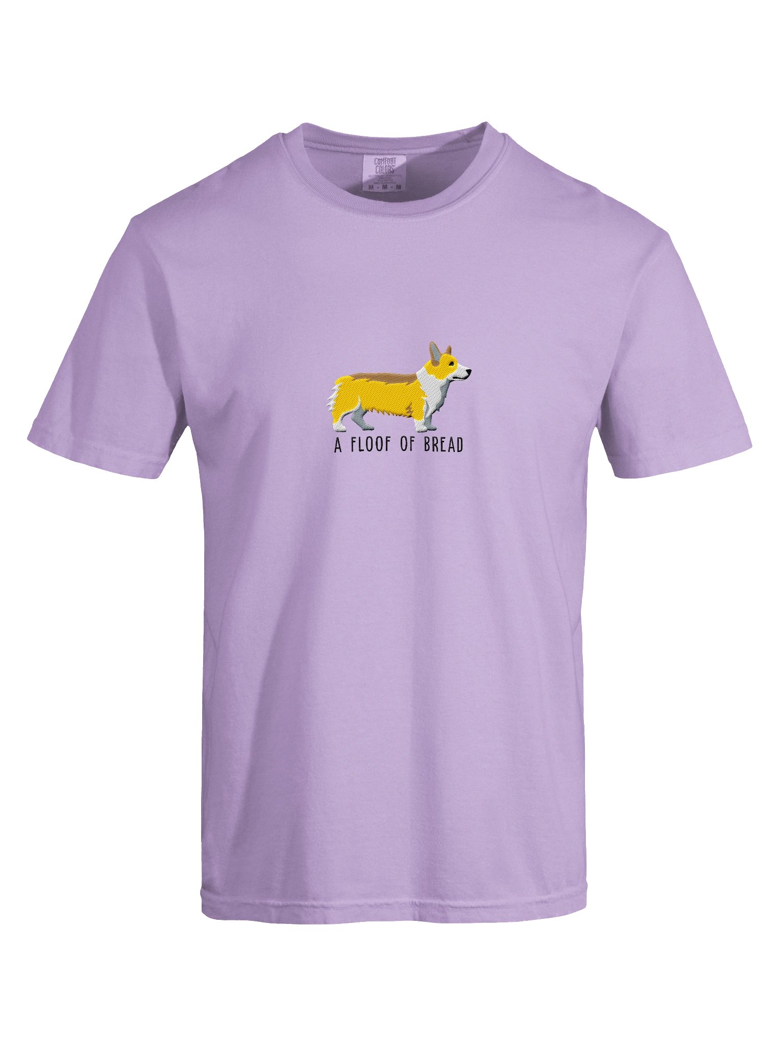 A Floof of Bread T-Shirt(Embroidered) of a Pembroke Welsh Corgi(Lemon) product image (10)