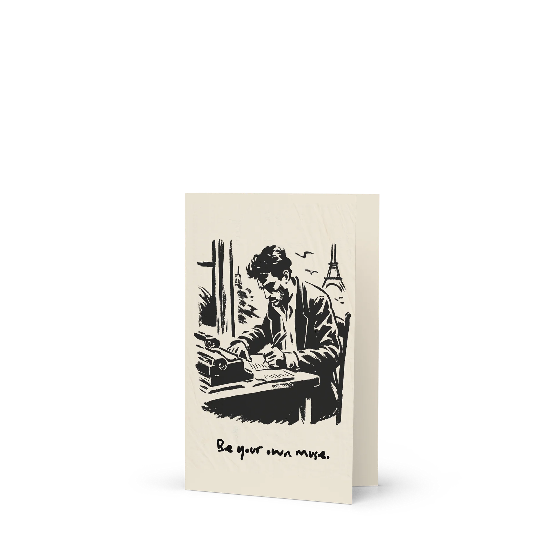 Be Your Own Muse Paris Greeting Card product image (1)