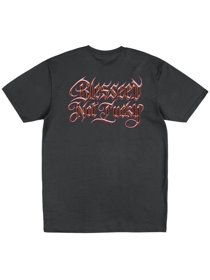 BLESSES, NOT LUKCY T-shirt product image (2)