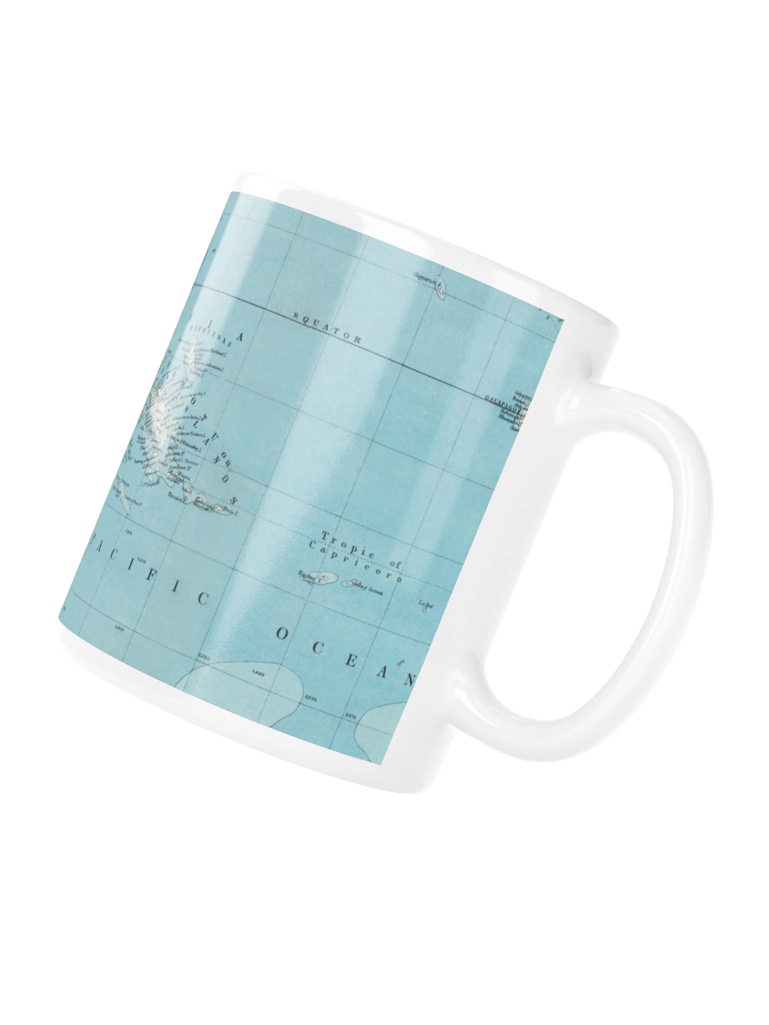Vintage South Pacific Map Mug product image (10)