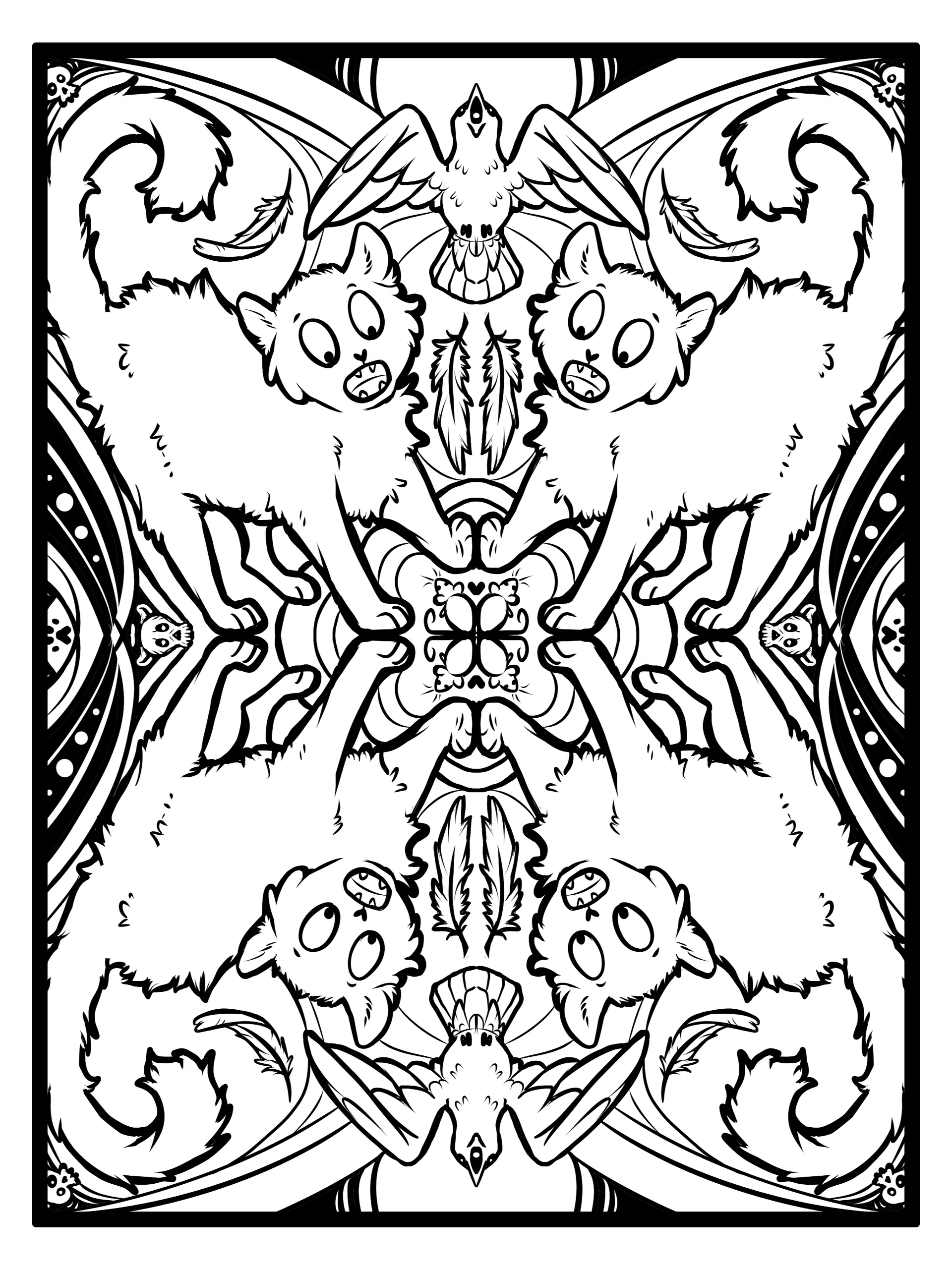 Halloween Pets - Coloring Pages product image (3)