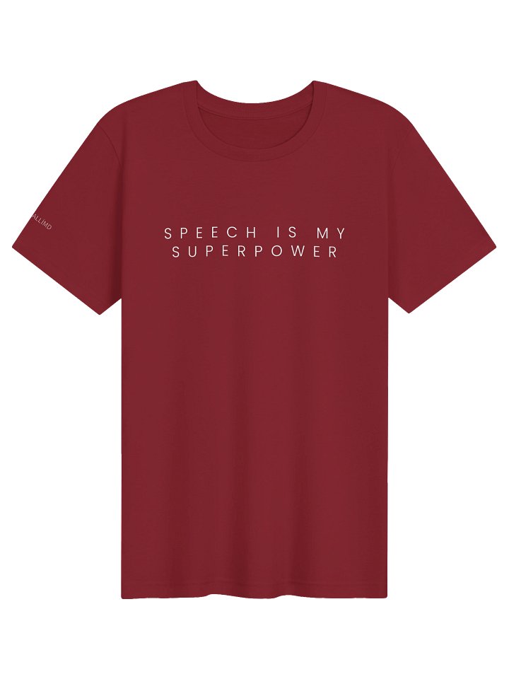 Speech is my Superpower T-shirt product image (21)