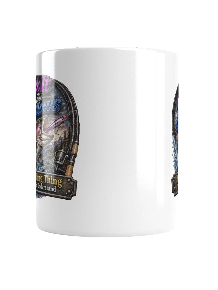 Jerk It Til She Swallows Purple Trout Mug product image (2)