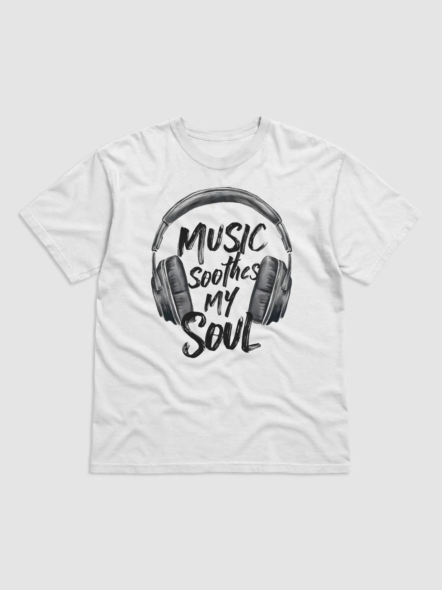 Music Soothes My Soul Headphones Design product image (1)