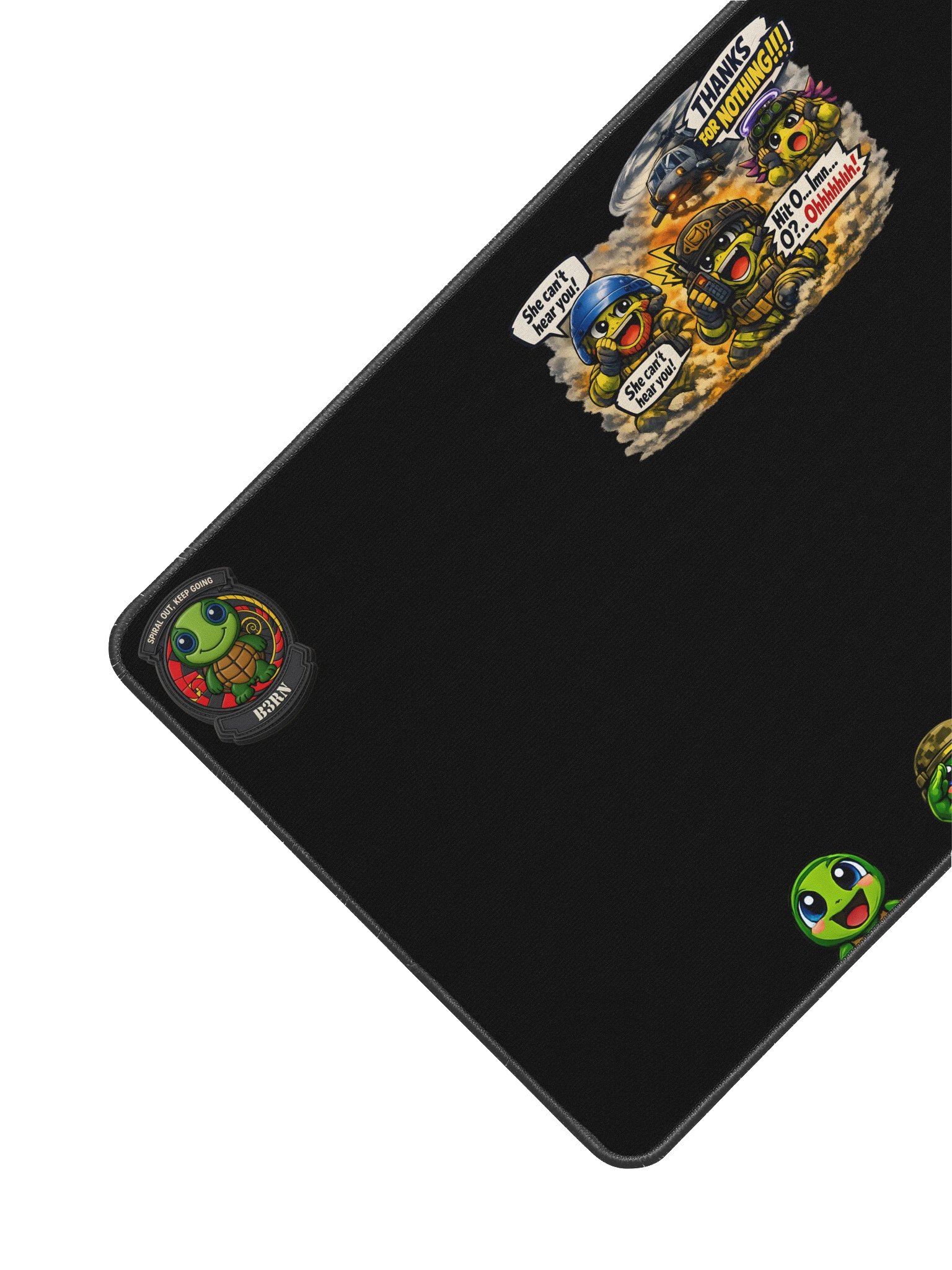 B3RNe's Personal Tactical Turtle Desk Mat product image (3)
