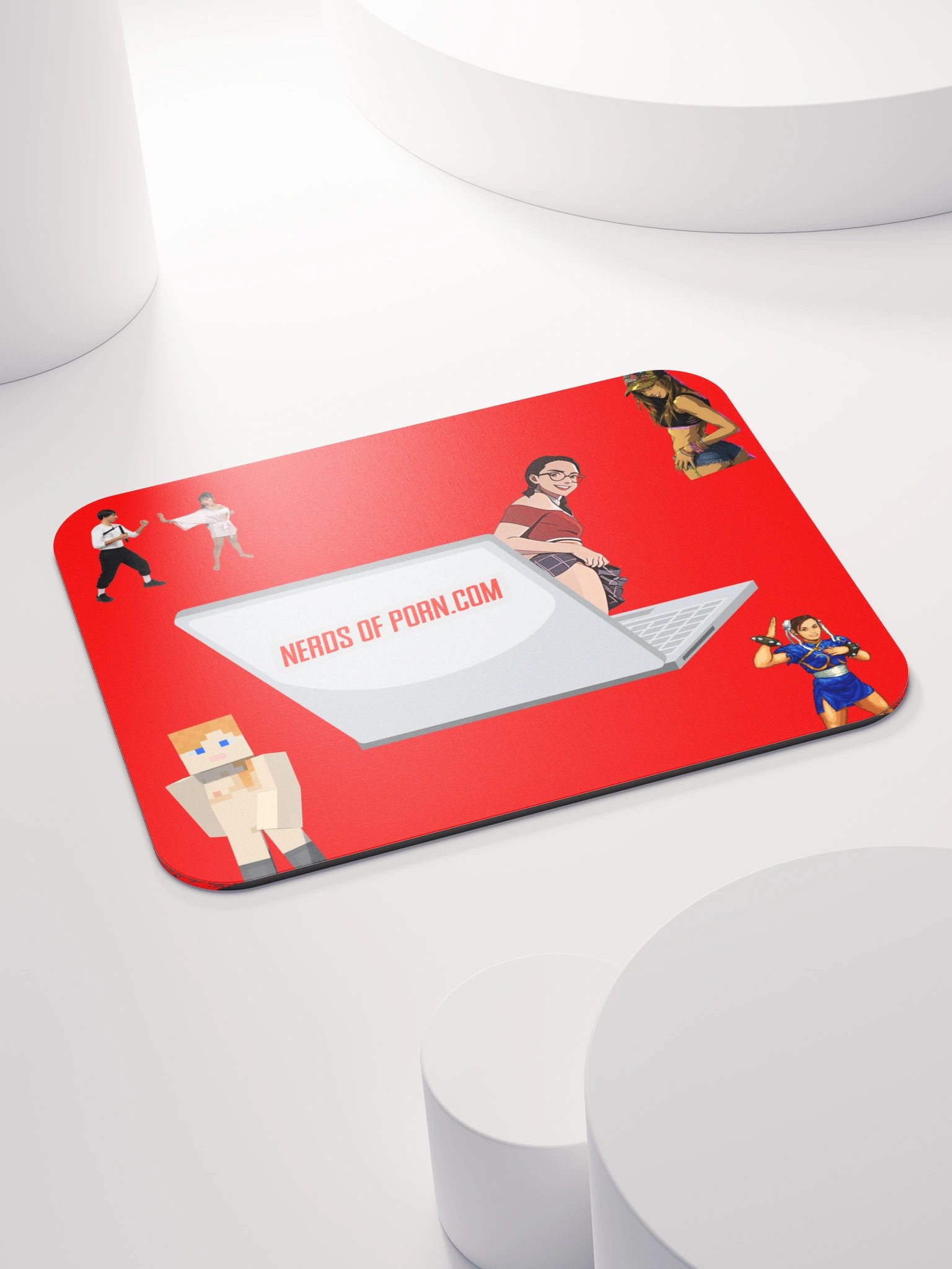 Nerds of Porn Logo Mousepad product image (4)