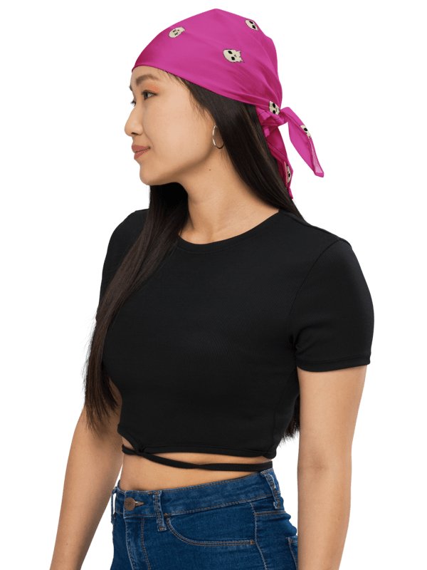 Skully Bandana (pink) product image (8)