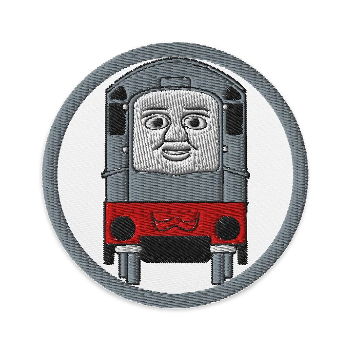 Dennis Front View Embroidered Patch product image (1)
