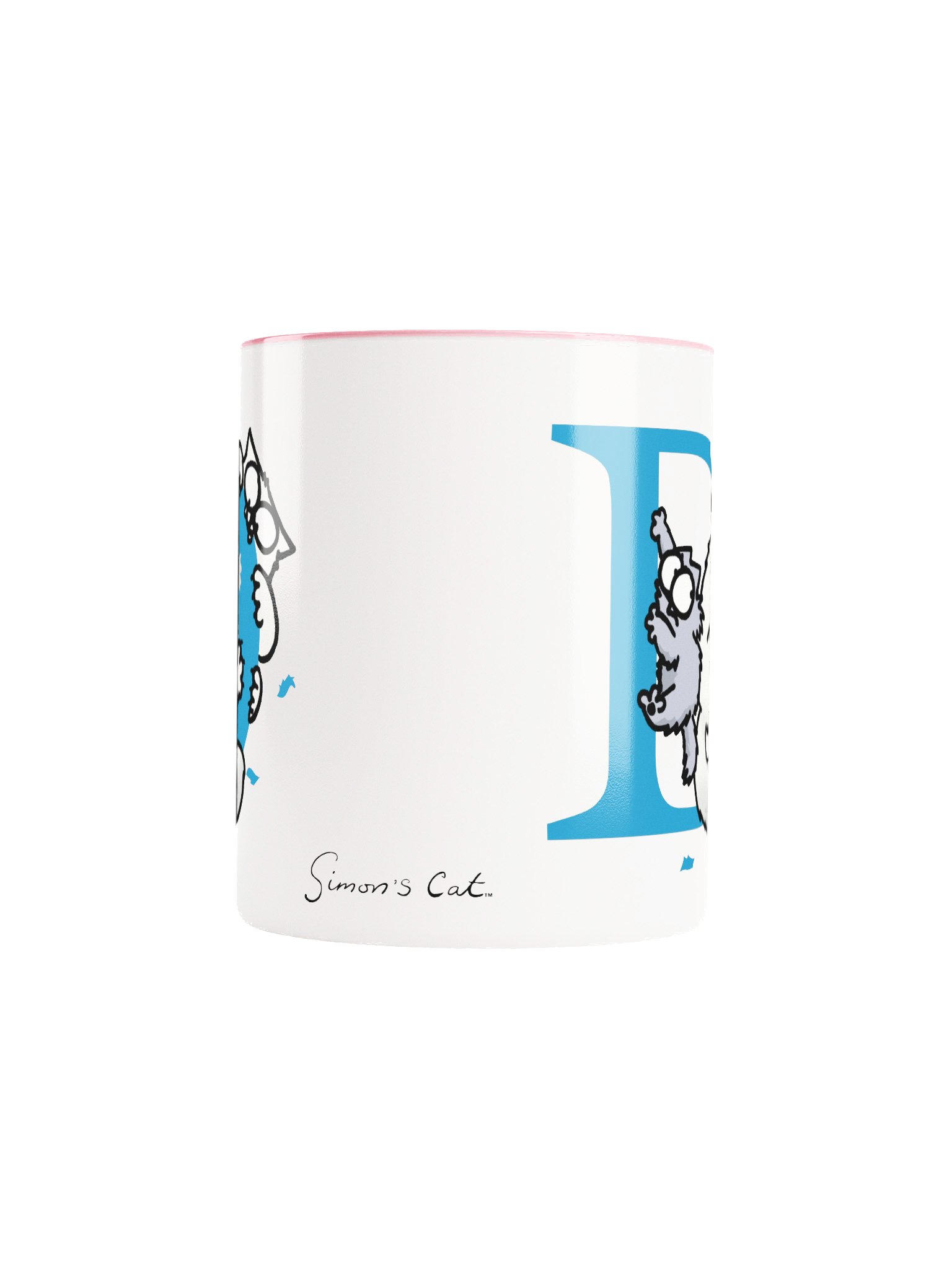 Cat Monogram Mug - D product image (5)