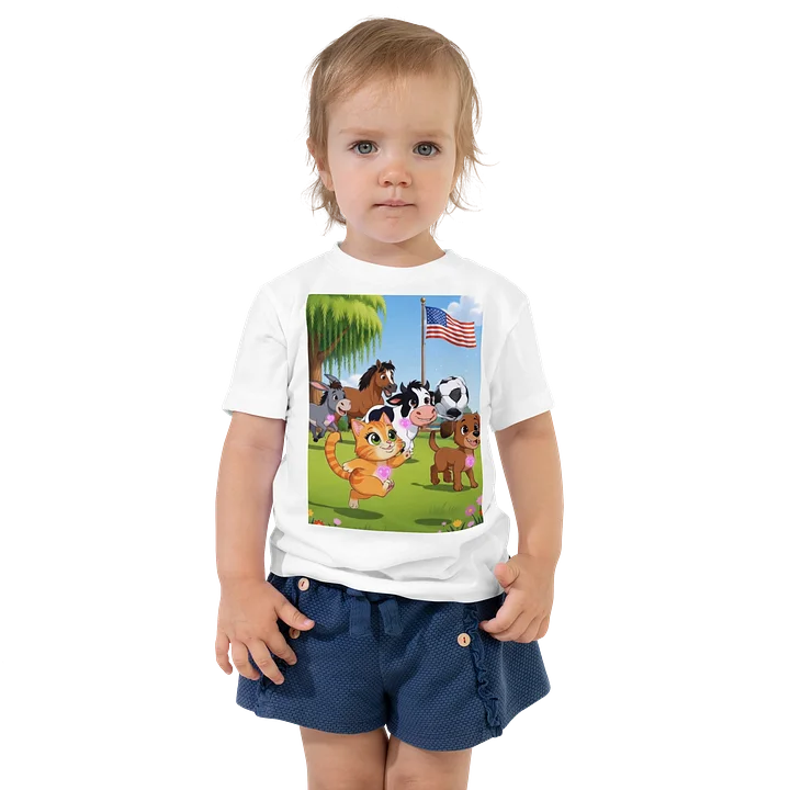 Farm Animal Friends Soccer Day Tee product image (1)