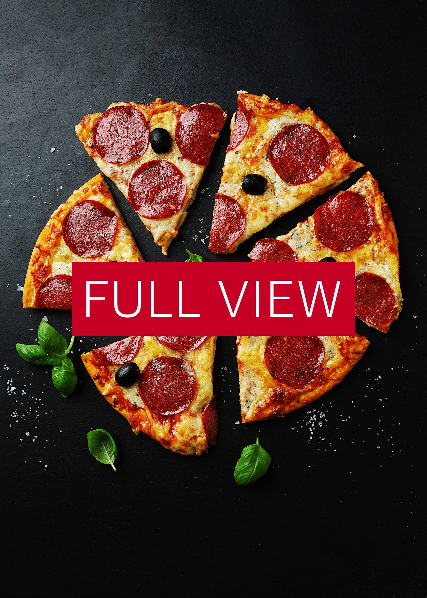 Food kitchen poster: Pizza Pepperoni, Italy (Italian cuisine) — Kitchen wall decor, kitchen art print, aesthetic poster, minimalist poster product image (27)