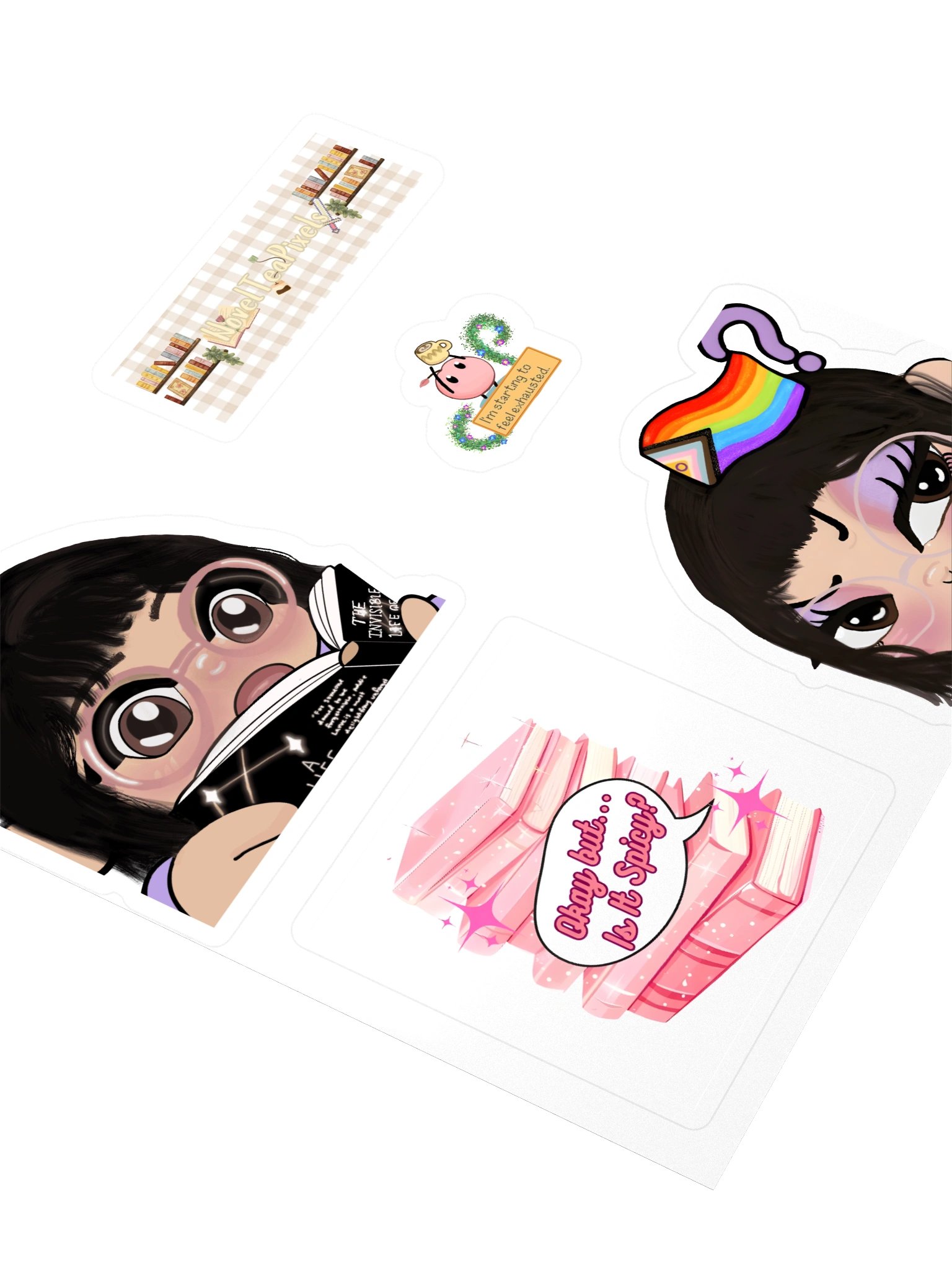 NovelTea Sticker Pack product image (3)