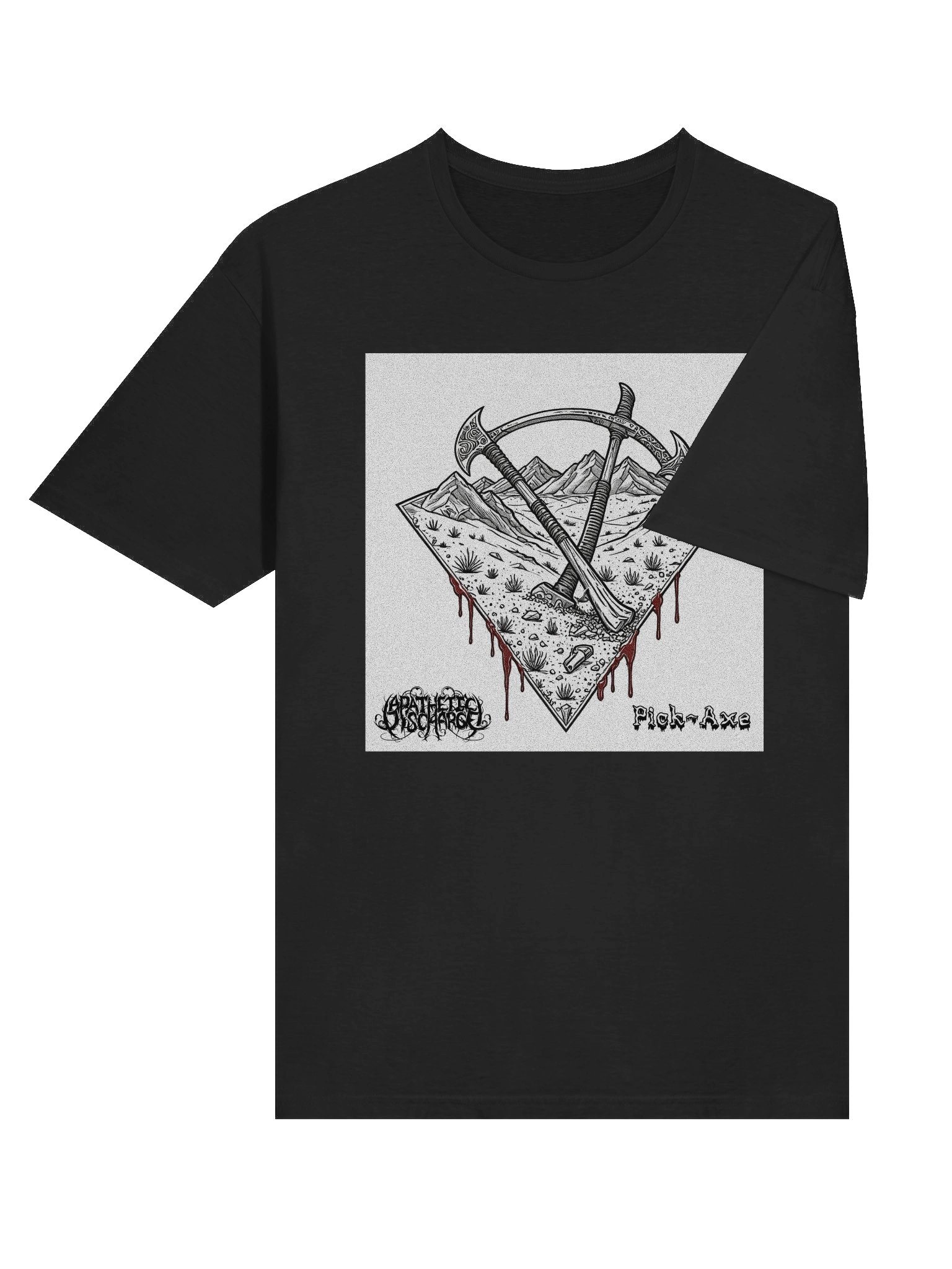 Apathetic Discharge Pick-Axe Single Art product image (6)