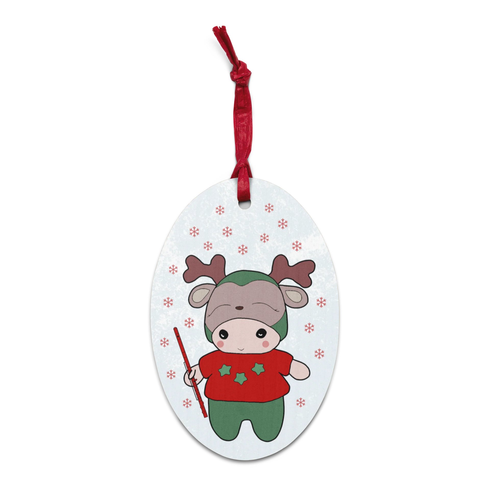 Chibi Reindeer Christmas Ornament 2026 product image (1)