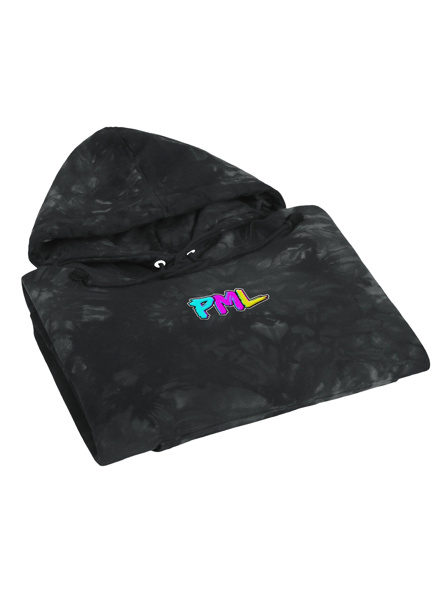 PML Tie-Dye Black Hoodie product image (3)
