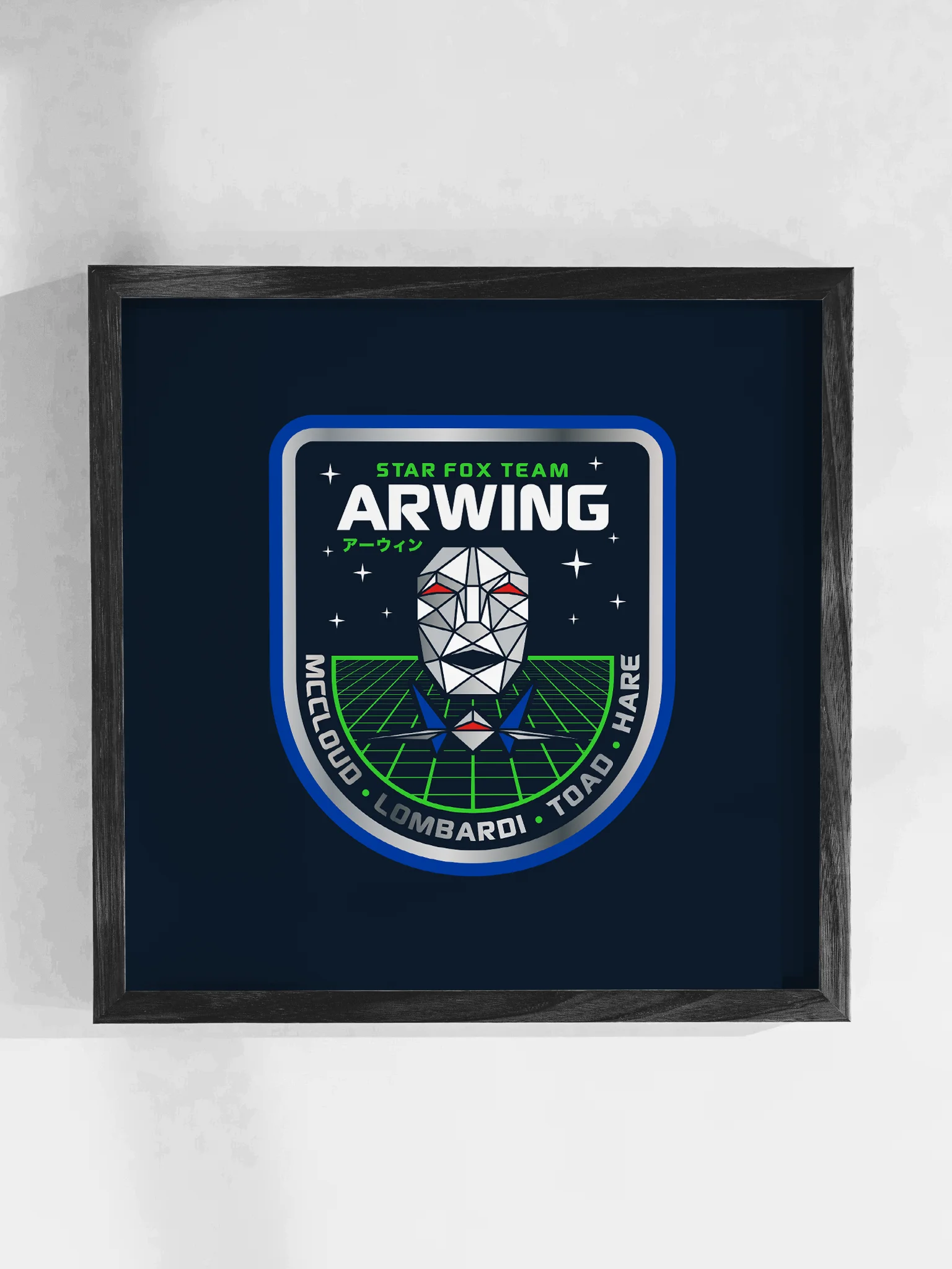 'Star Fox Team' Mission Patch Art Print product image (1)