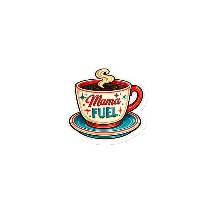 ☕ Mama Fuel™ Retro Coffee Magnet product image (1)