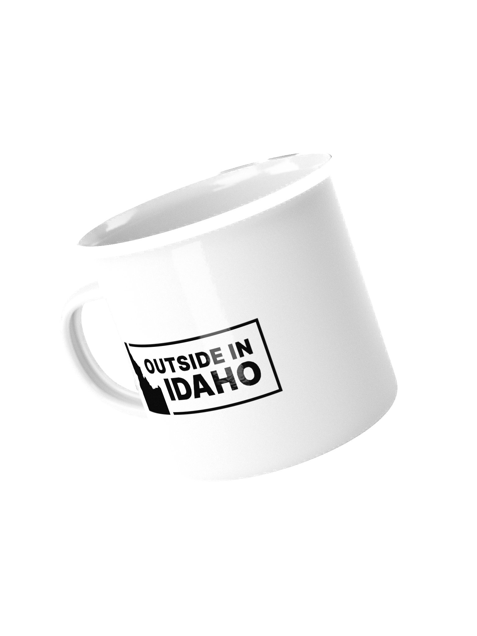 Outside in Idaho Enamel Mug product image (4)