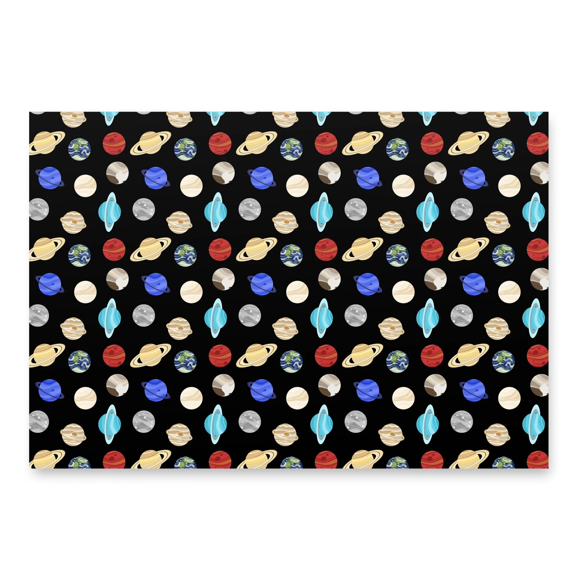 Planets Wrapping Paper Sheets product image (3)