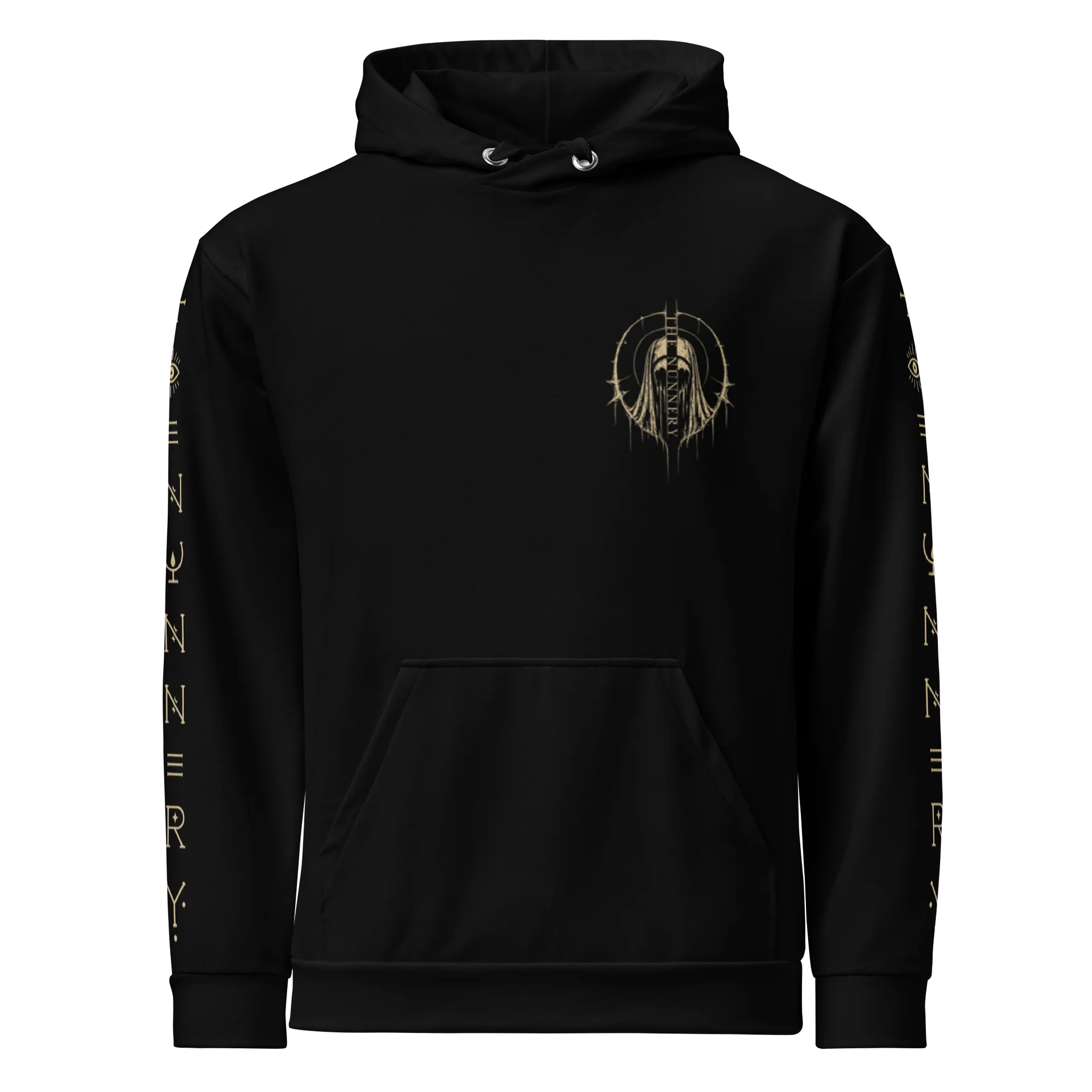 The Nunnery Rune Obsidian Hoodie product image (1)